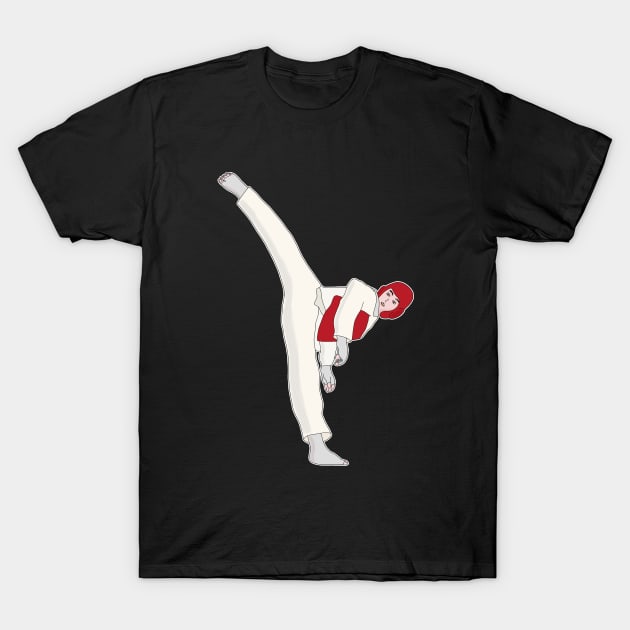 Taekwondo T-Shirt by DiegoCarvalho